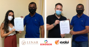 Parceria Sindsem com Evolui Formação Profissional e Lenar Odontologia